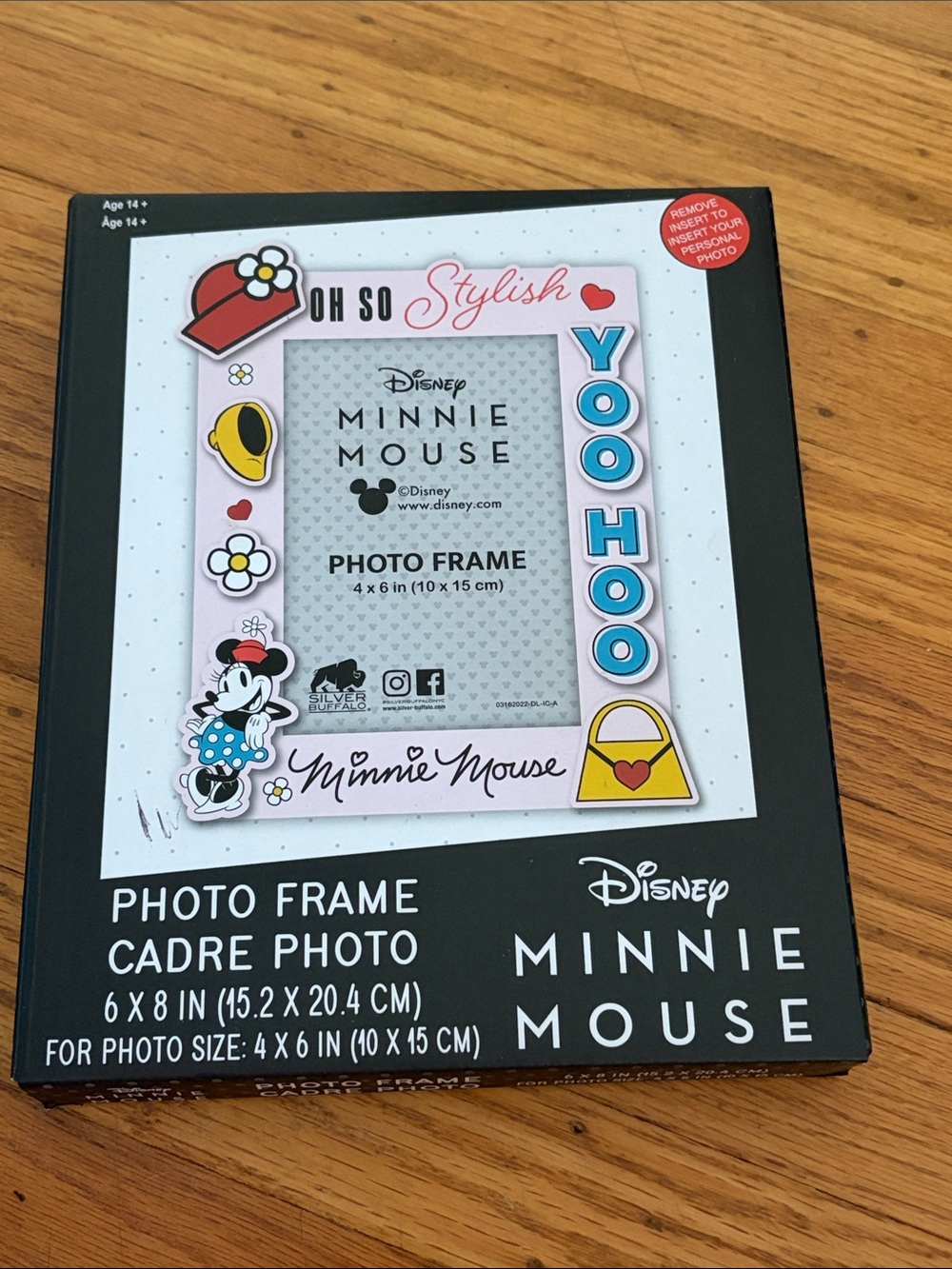 Disney Minnie Mouse Pink Decorative Photo Frame